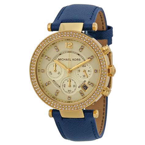 michael kors ladies parker chronograph watch mk2280